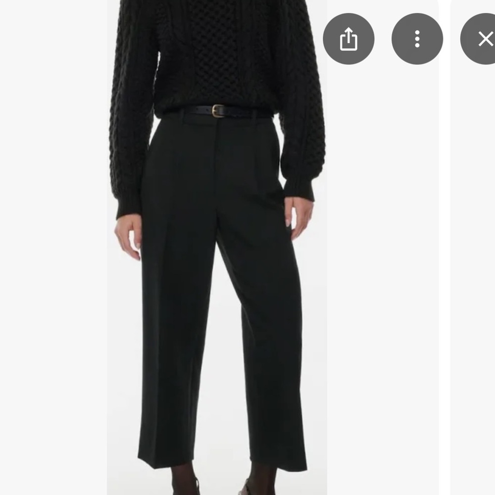 Aritzia Wilfred Crop Trousers